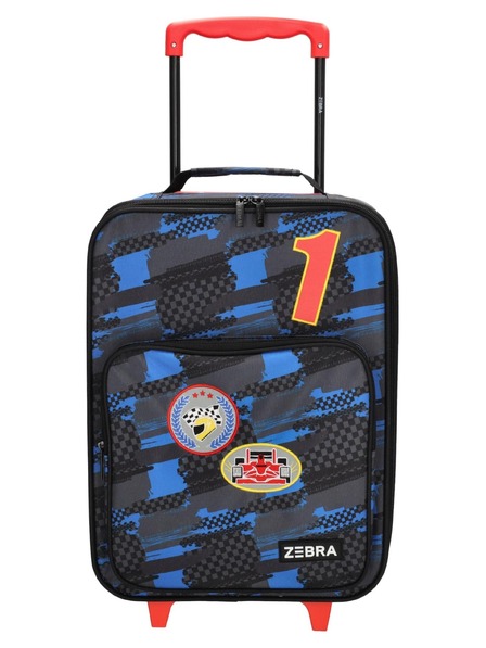 Zebra Trends Otroški kovček Zebra Adventurer 21724 Black