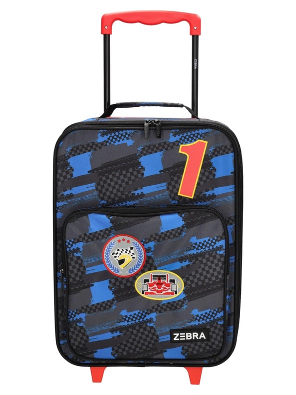 Zebra Trends Otroški kovček Zebra Adventurer 21724 Black