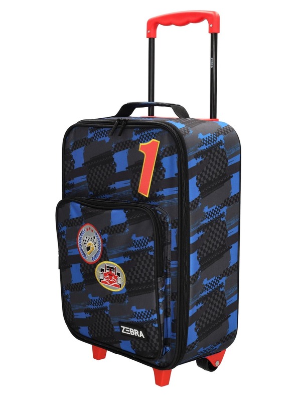 Zebra Trends Otroški kovček Zebra Adventurer 21724 Black