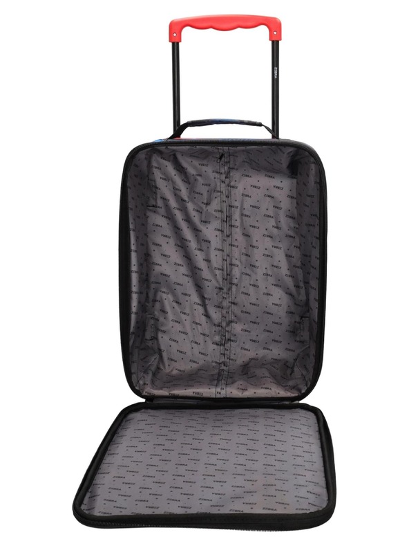 Zebra Trends Otroški kovček Zebra Adventurer 21724 Black