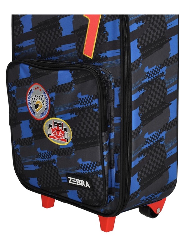 Zebra Trends Otroški kovček Zebra Adventurer 21724 Black