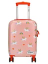 Zebra Trends Otroški kovček Zebra Adventurer 21492 Pink