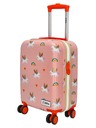 Zebra Trends Otroški kovček Zebra Adventurer 21492 Pink