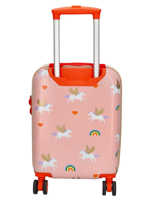 Zebra Trends Otroški kovček Zebra Adventurer 21492 Pink