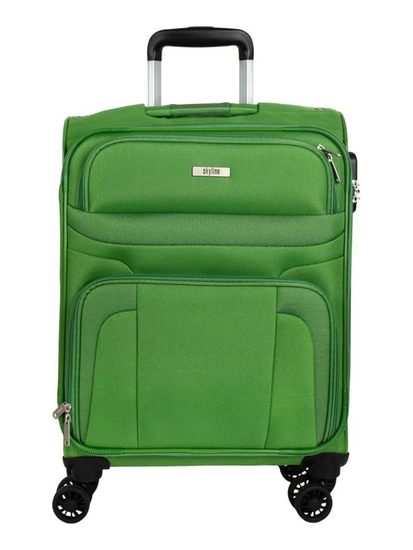 Skyline Potovalni kovček Skyline Orlando 4w S Green