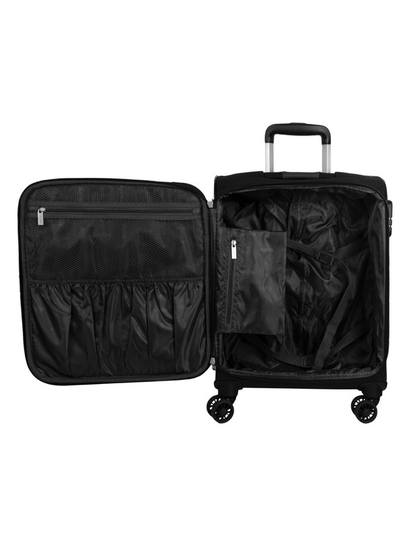 Skyline Potovalni kovček Skyline Orlando 4w S Black