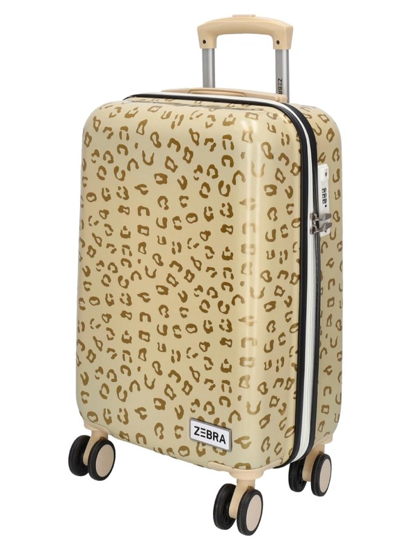 Zebra Trends Potovalni kovček Zebra Travel 21493 S Gold