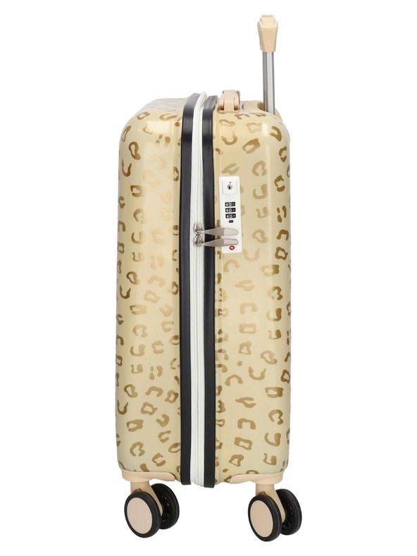 Zebra Trends Potovalni kovček Zebra Travel 21493 S Gold