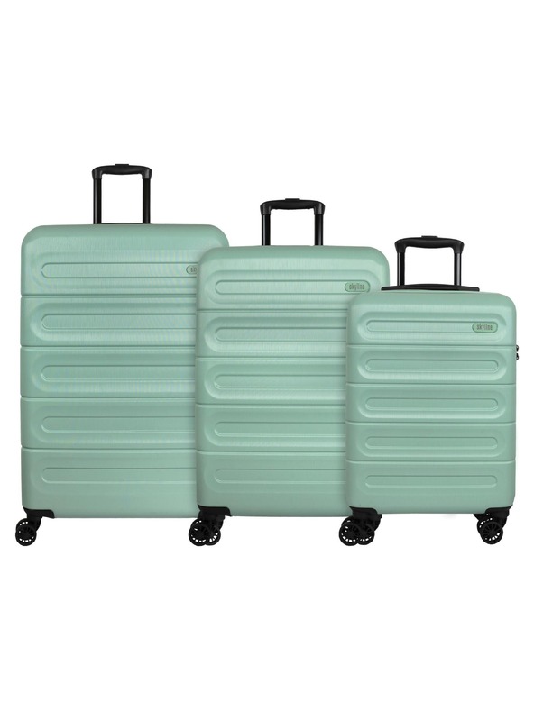 Skyline Set potovalnih kovčkov Skyline Goomera S,M,L Green