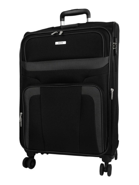 Skyline Potovalni kovček Skyline Orlando 4w M Black