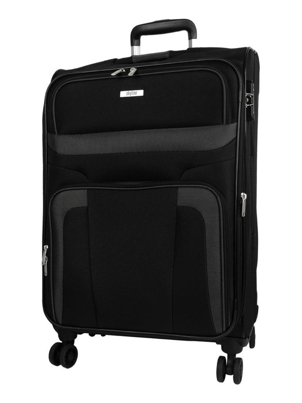 Skyline Potovalni kovček Skyline Orlando 4w M Black
