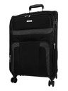 Skyline Potovalni kovček Skyline Orlando 4w M Black