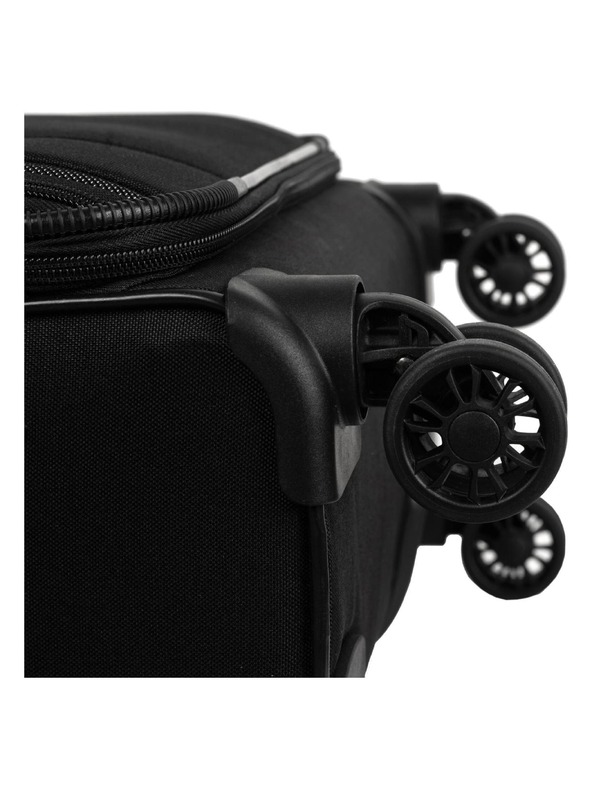 Skyline Potovalni kovček Skyline Orlando 4w M Black