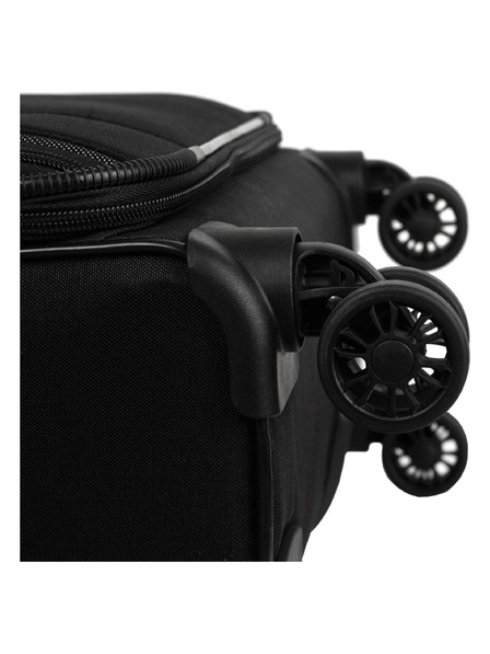 Skyline Potovalni kovček Skyline Orlando 4w M Black