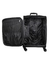 Skyline Potovalni kovček Skyline Orlando 4w M Black