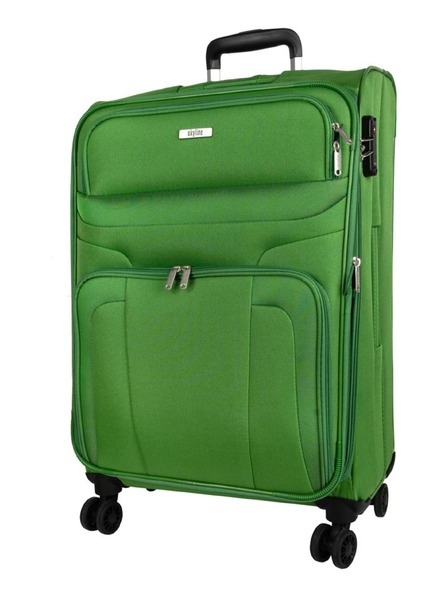 Skyline Potovalni kovček Skyline Orlando 4w M Green