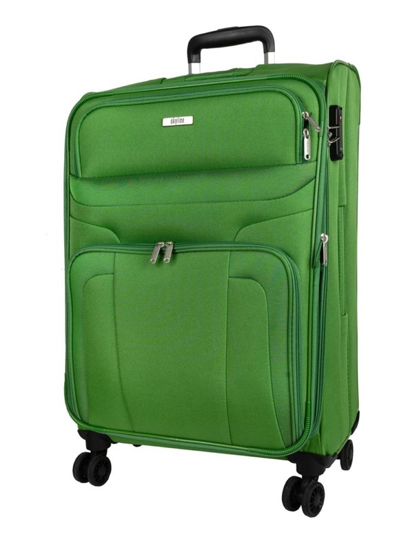 Skyline Potovalni kovček Skyline Orlando 4w M Green