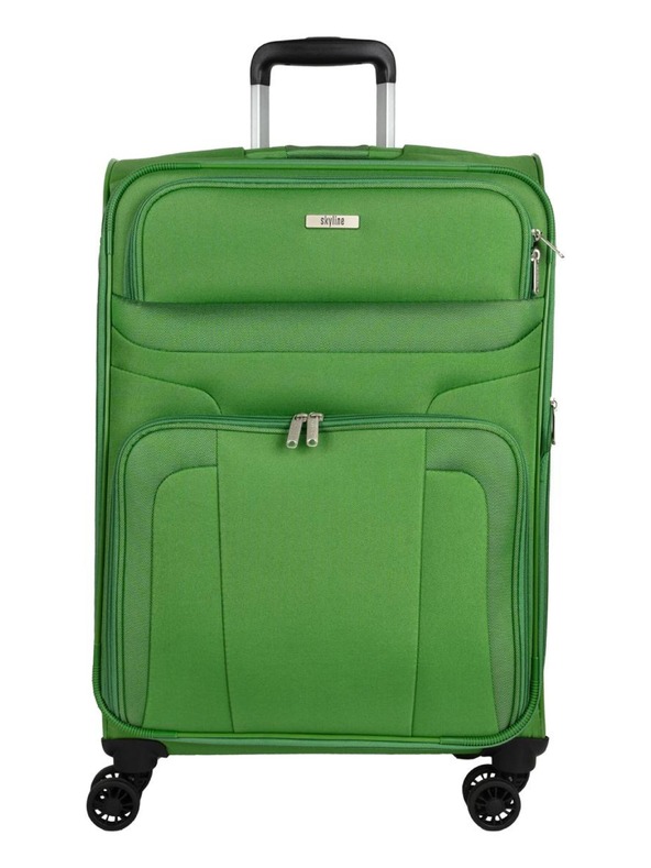 Skyline Potovalni kovček Skyline Orlando 4w M Green
