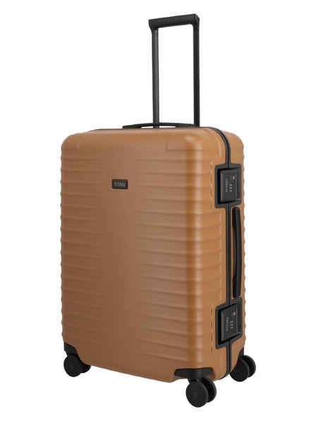 Titan Potovalni kovček Titan Overseas M plus Canyon bronze