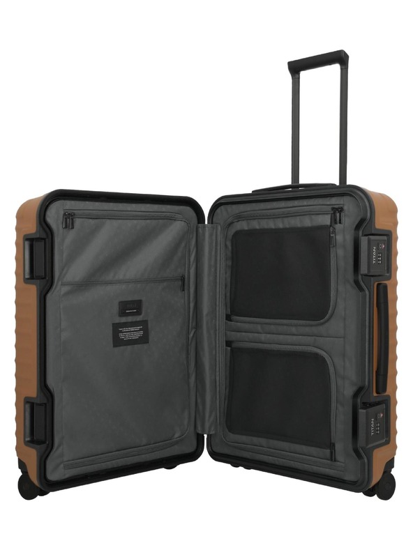Titan Potovalni kovček Titan Overseas M plus Canyon bronze