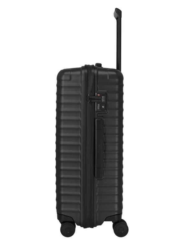 Titan Potovalni kovček Titan Upgrade M plus Nightshade black