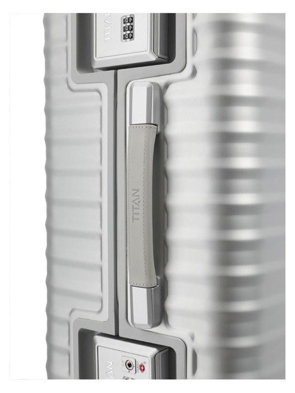 Titan Potovalni kovček Titan Eternity M plus Silver