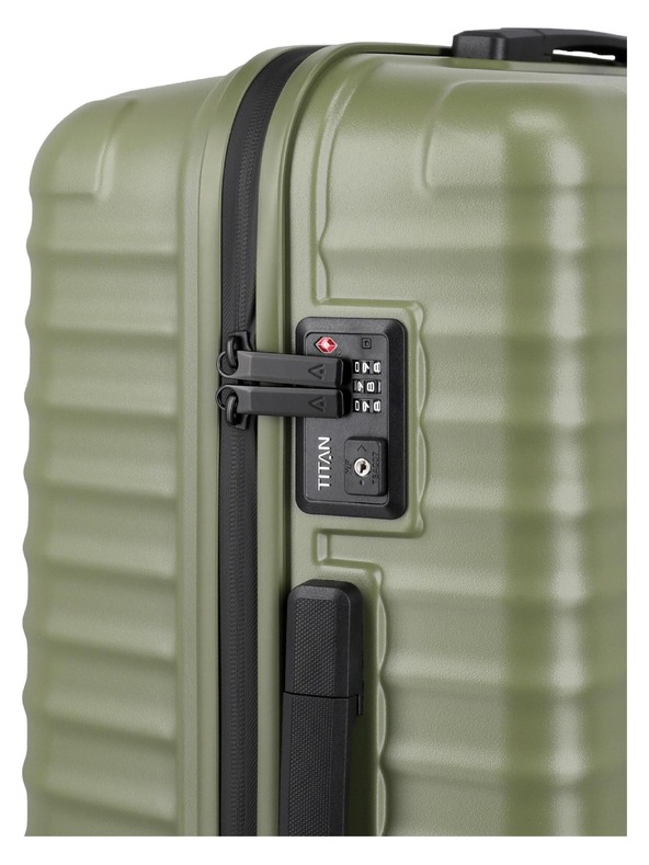 Titan Potovalni kovček Titan Upgrade M plus Forest green