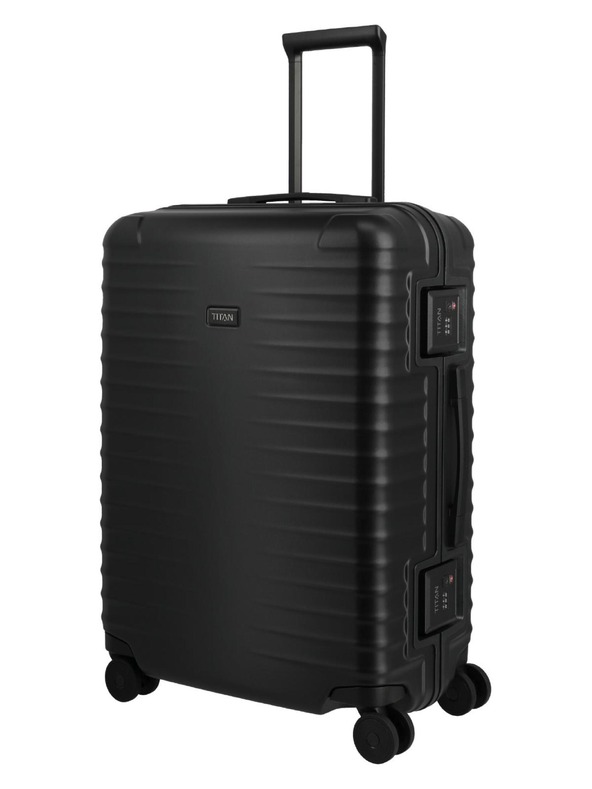 Titan Potovalni kovček Titan Overseas M plus Nightshade black