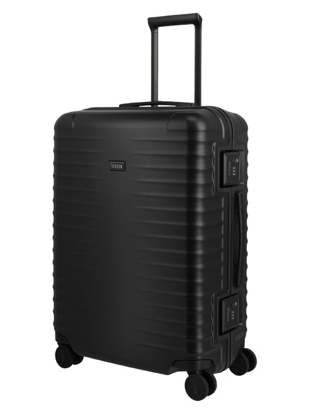 Titan Potovalni kovček Titan Overseas M plus Nightshade black