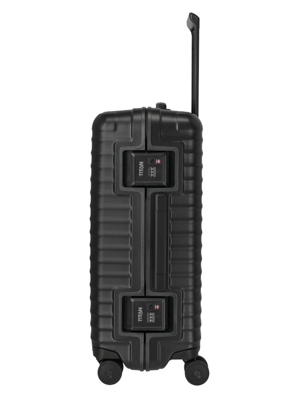 Titan Potovalni kovček Titan Overseas M plus Nightshade black