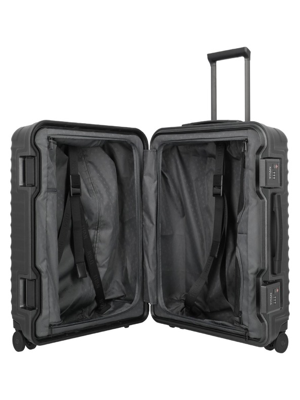 Titan Potovalni kovček Titan Overseas M plus Nightshade black