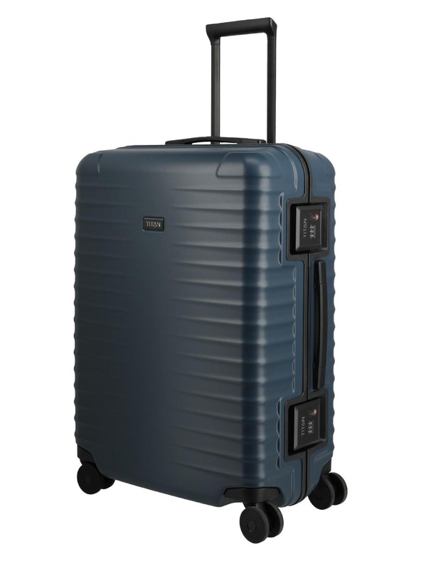Titan Potovalni kovček Titan Overseas M plus Midnight blue