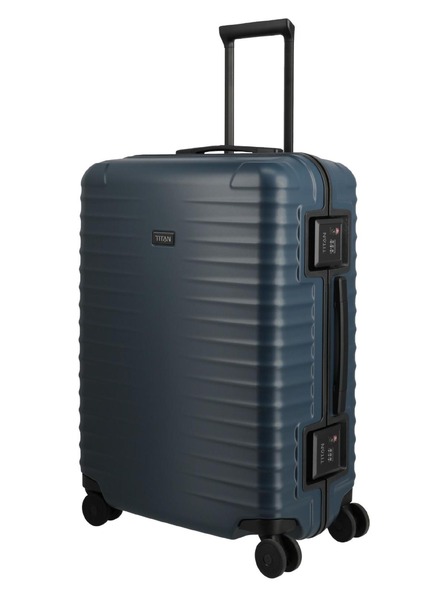 Titan Potovalni kovček Titan Overseas M plus Midnight blue