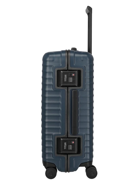 Titan Potovalni kovček Titan Overseas M plus Midnight blue