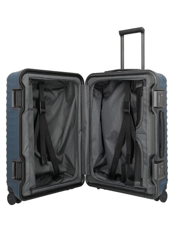 Titan Potovalni kovček Titan Overseas M plus Midnight blue