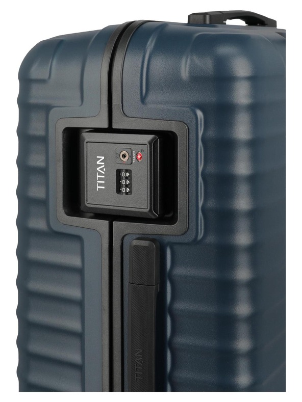Titan Potovalni kovček Titan Overseas M plus Midnight blue