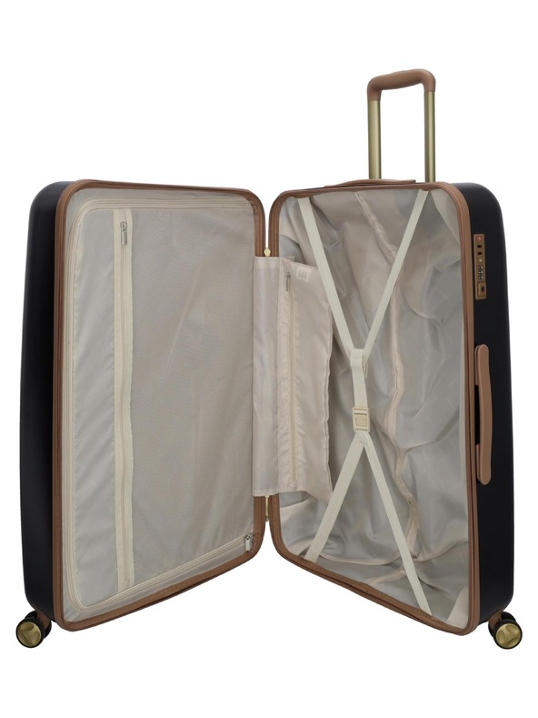 Charm London Potovalni kovček Charm London Capetown L Black