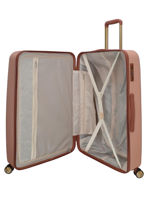Charm London Potovalni kovček Charm London Capetown L Pink
