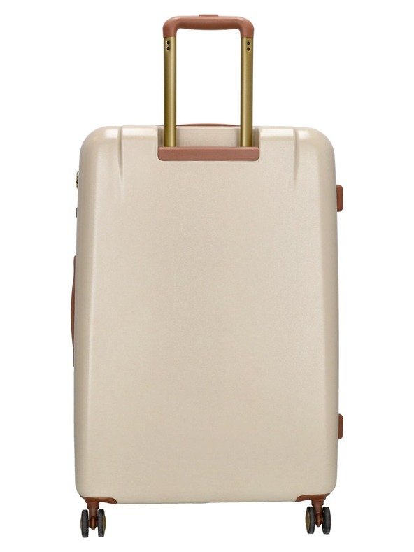 Charm London Potovalni kovček Charm London Capetown L Beige