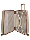 Charm London Potovalni kovček Charm London Capetown L Beige
