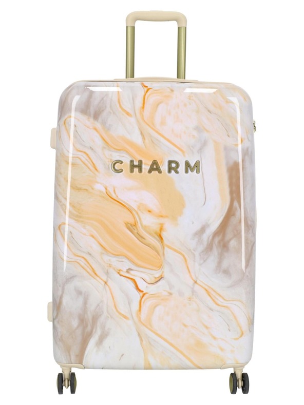 Charm London Potovalni kovček Charm London 23169 L Cream