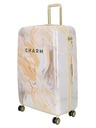 Charm London Potovalni kovček Charm London 23169 L Cream