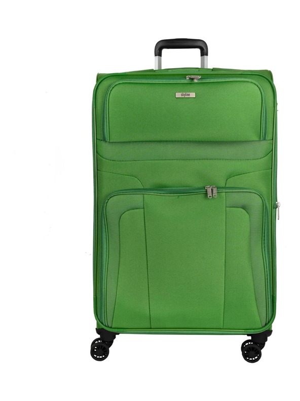 Skyline Potovalni kovček Skyline Orlando 4w L Green