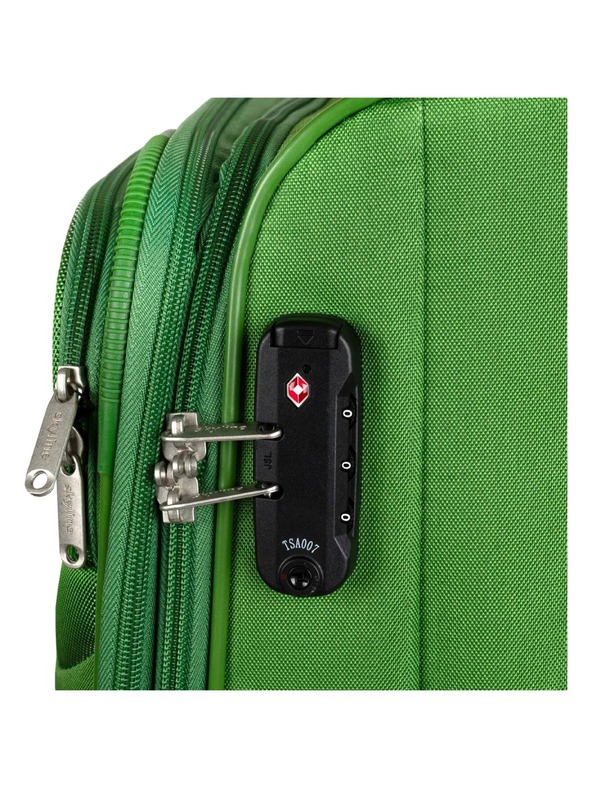 Skyline Potovalni kovček Skyline Orlando 4w L Green