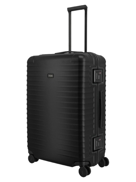 Titan Potovalni kovček Titan Overseas L Nightshade black