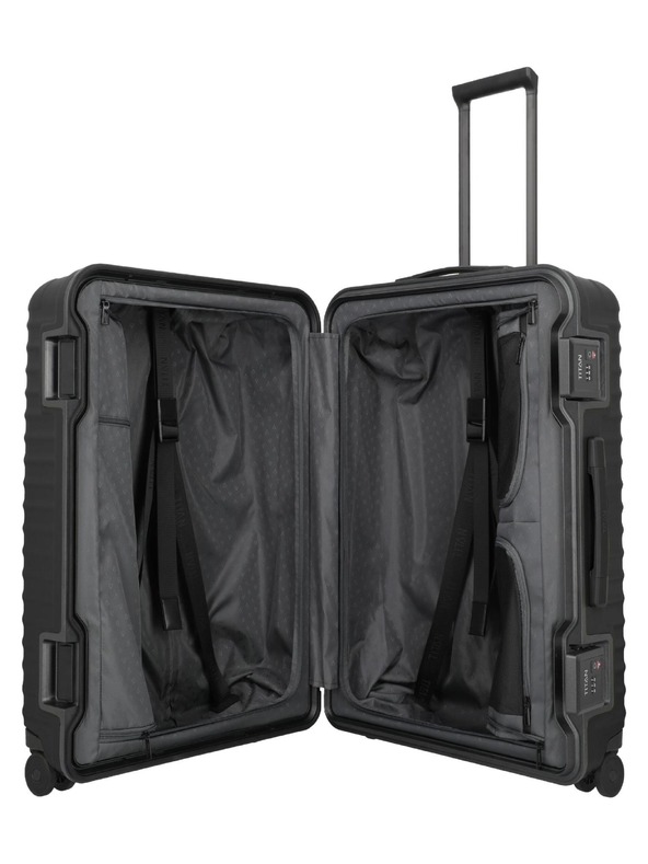Titan Potovalni kovček Titan Overseas L Nightshade black