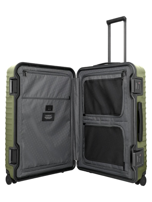 Titan Potovalni kovček Titan Overseas L Forest green
