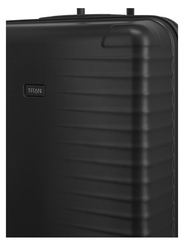 Titan Potovalni kovček Titan Upgrade L Nightshade black