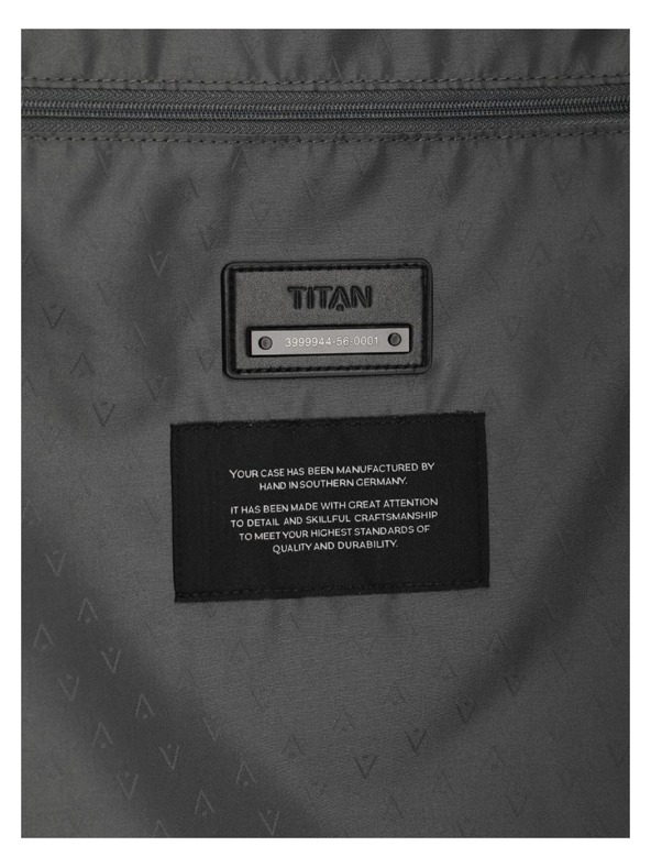 Titan Potovalni kovček Titan Eternity L Silver