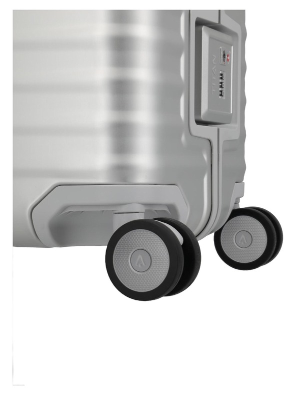 Titan Potovalni kovček Titan Eternity L Silver